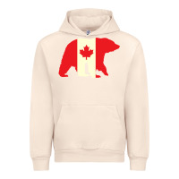 Sandshell Canadian Bear Urban Hoodie - artisFamous