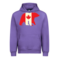 Tulip Canadian Bear Urban Hoodie - artisFamous
