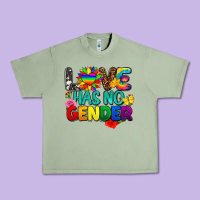 Love Has No Gender Pride Urban Heavy Tee Designed By Fadigitalartstudio