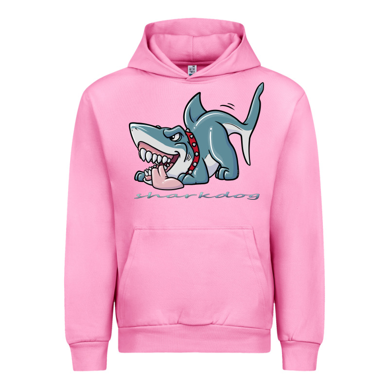 Sharkdog Sticker Urban Hoodie by artisFamous | Teevron
