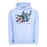 Pigment Grape Ice Sharkdog Sticker Urban Hoodie - artisFamous