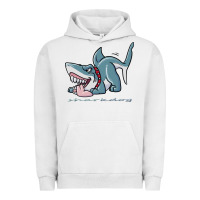 Pigment Lunar Rock Sharkdog Sticker Urban Hoodie - artisFamous