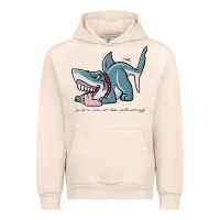 Sandshell Sharkdog Sticker Urban Hoodie - artisFamous