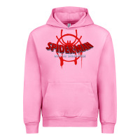 Fuchsia Pink into the spider verse film Urban Hoodie - artisFamous
