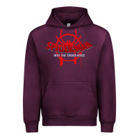 Mauve Wine into the spider verse film Urban Hoodie - artisFamous