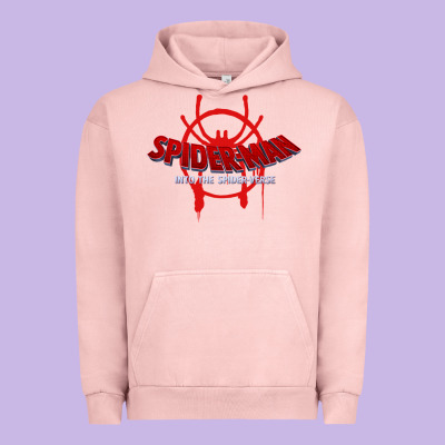 Into The Spider Verse Film Urban Hoodie Designed By Artisfamous