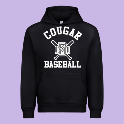 Blue Mountain Cougars Club Urban Hoodie Designed By Artisfamous