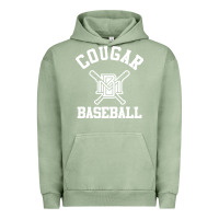 Pigment Oil Green blue mountain cougars club Urban Hoodie - artisFamous