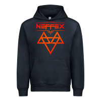 Navy neffex music Urban Hoodie - artisFamous