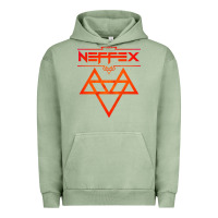 Pigment Oil Green neffex music Urban Hoodie - artisFamous