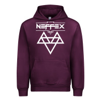 Mauve Wine neffex music Urban Hoodie - artisFamous
