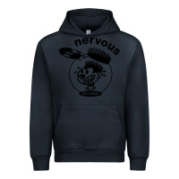 Navy records Urban Hoodie - artisFamous