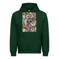 Forest Green sneaker searth Urban Hoodie - artisFamous