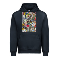 Navy sneaker searth Urban Hoodie - artisFamous