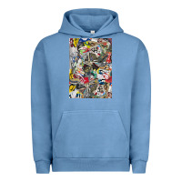 Pigment Pebble Blue sneaker searth Urban Hoodie - artisFamous
