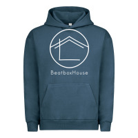 Pigment Midnight Navy the beatbox house Urban Hoodie - artisFamous