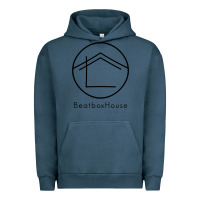 Pigment Midnight Navy the beatbox house Urban Hoodie - artisFamous