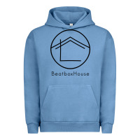 Pigment Pebble Blue the beatbox house Urban Hoodie - artisFamous