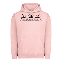 Pigment Salmon Elkaholic Urban Hoodie - artisFamous