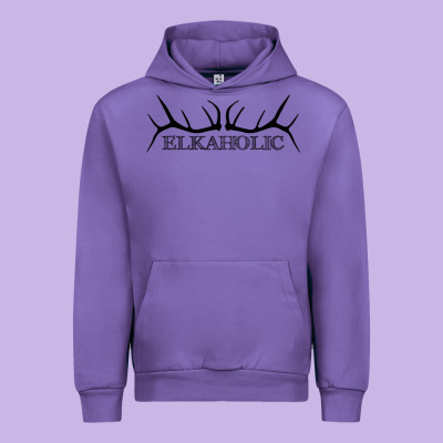 Elkaholic Urban Hoodie Designed By Artisfamous