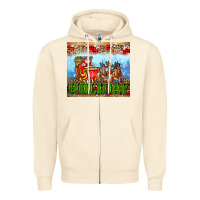 Sandshell holiday and santa. claus Zipper Hoodie - AdoDesignShop