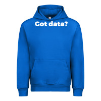 Cobalt data science humor white Urban Hoodie - artisFamous