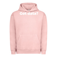 Pigment Salmon data science humor white Urban Hoodie - artisFamous
