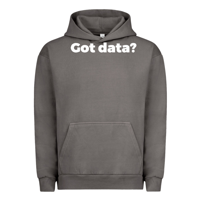 Data Science Humor White Urban Hoodie by artisFamous | Teevron