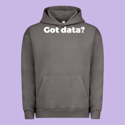 Data Science Humor White Urban Hoodie Designed By Artisfamous