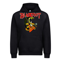 Black blackfoot Urban Hoodie - artisFamous