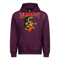 Mauve Wine blackfoot Urban Hoodie - artisFamous