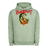 Pigment Oil Green blackfoot Urban Hoodie - artisFamous