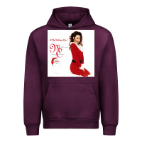 Mauve Wine All I Want for Christmas Is You Urban Hoodie - artisFamous