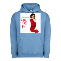 Pigment Pebble Blue All I Want for Christmas Is You Urban Hoodie - artisFamous