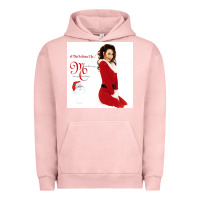 Pigment Salmon All I Want for Christmas Is You Urban Hoodie - artisFamous