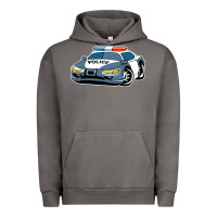 Pigment Tornado police car Urban Hoodie - artisFamous