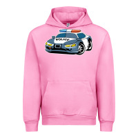 Fuchsia Pink police car Urban Hoodie - artisFamous