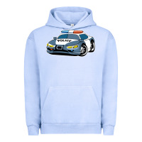 Pigment Grape Ice police car Urban Hoodie - artisFamous