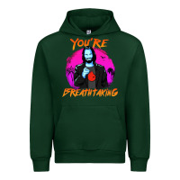 Forest Green you are breathtaking keanu reeves actor Urban Hoodie - artisFamous