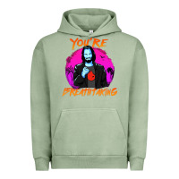 Pigment Oil Green you are breathtaking keanu reeves actor Urban Hoodie - artisFamous