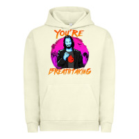 Pigment Pistachio you are breathtaking keanu reeves actor Urban Hoodie - artisFamous
