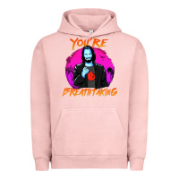 Pigment Salmon you are breathtaking keanu reeves actor Urban Hoodie - artisFamous