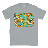 Heather Grey western fall vibes background Classic Tee - Jasminsmagicworld