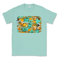 Seafoam western fall vibes background Classic Tee - Jasminsmagicworld