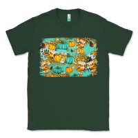 Sports Green western fall vibes background Classic Tee - Jasminsmagicworld