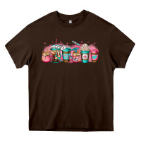 Chocolate Brown nurse fuel coffee cup Heavy Core Tee - Jasminsmagicworld