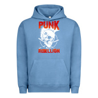 Pigment Pebble Blue music punk Urban Hoodie - artisFamous