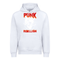 White music punk Urban Hoodie - artisFamous