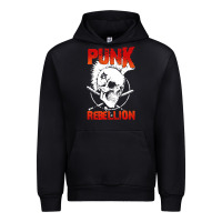 Black music punk Urban Hoodie - artisFamous