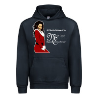 Navy All I Want for Christmas Is You Urban Hoodie - artisFamous